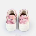 Batik Purple Buffalo Paired Sneakers Low vegan |Sneakers F06ZHH110 - Image 3
