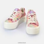 Batik Purple Buffalo Paired Sneakers Low vegan |Sneakers F06ZHH110 - Image 4