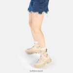 Beige Buffalo Aspha Bike ankle boot vegan |Boots F06ZHH612 - Image 2