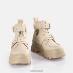 Beige Buffalo Aspha Bike ankle boot vegan |Boots F06ZHH612 - Image 4