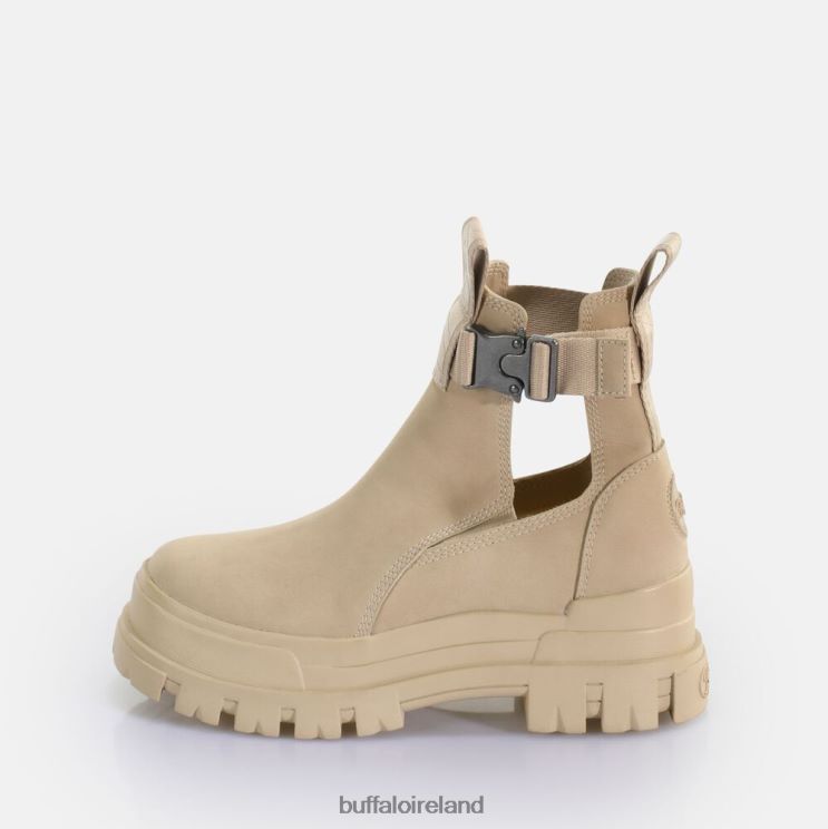 beige_buffalo_aspha_coa_ankle_boot_vegan_boots_f06zhh714.jpg Beige Buffalo Aspha Coa ankle boot vegan |Boots F06ZHH714 - Image 1