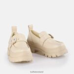 Beige Buffalo Aspha Loafer Buckle vegan |Loafers F06ZHH581 - Image 4