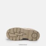 Beige Buffalo ASPHA NC MID Bootie Flat vegan |Boots F06ZHH200 - Image 6