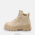 Beige Buffalo Aspha NC Mid bootie vegan |Boots F06ZHH262