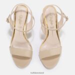 Beige Buffalo Jean Neat High-Heeled Sandal vegan |Sandals F06ZHH35 - Image 3