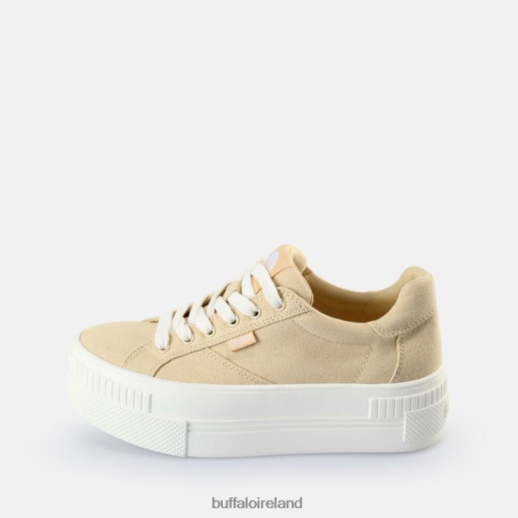beige_buffalo_paired_sneakers_low_vegan_sneakers_f06zhh381.jpg Beige Buffalo Paired Sneakers Low vegan |Sneakers F06ZHH381 - Image 1