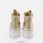 Beige Buffalo Raven HI bootie vegan |Boots F06ZHH892 - Image 5