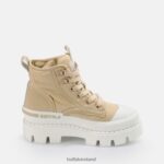 Beige Buffalo Raven HI bootie vegan |Boots F06ZHH892 - Image 7