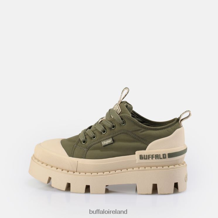 beige_buffalo_raven_laceup_lo_sneakers_f06zhh512.jpg Beige Buffalo Raven Laceup Lo |Sneakers F06ZHH512 - Image 1