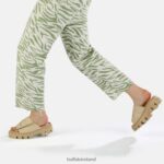 Beige Buffalo Raven TEC-SLD sandal vegan |Slides F06ZHH555 - Image 2