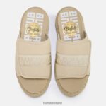 Beige Buffalo Raven TEC-SLD sandal vegan |Slides F06ZHH555 - Image 3