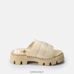 Beige Buffalo Raven TEC-SLD sandal vegan |Slides F06ZHH555 - Image 7