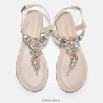 Beige Buffalo Rhonda vegan sandal |Sandals F06ZHH91 - Image 3