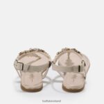 Beige Buffalo Rhonda vegan sandal |Sandals F06ZHH91 - Image 5