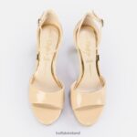 Beige Buffalo Ronja heeled sandal vegan |Sandals F06ZHH172 - Image 3
