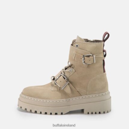 Beige Buffalo Sari Ankle Boot suede |Boots F06ZHH705