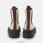 Beige Buffalo Serena Ankle Boot calf leather |Boots F06ZHH901 - Image 5