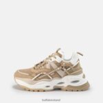 Beige Buffalo Triplet Hollow Low vegan sneakers |Sneakers F06ZHH123