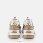Beige Buffalo Triplet Hollow Low vegan sneakers |Sneakers F06ZHH123 - Image 5