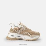 Beige Buffalo Triplet Hollow Low vegan sneakers |Sneakers F06ZHH123 - Image 7