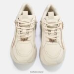 Beige/Gold Buffalo Binary Chain 2.0 Sneaker vegan |Sneakers F06ZHH424 - Image 3