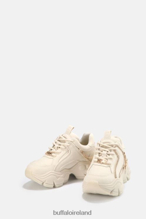 Beige/Gold Buffalo Binary Chain 2.0 Sneaker vegan |Sneakers F06ZHH424 - Image 4