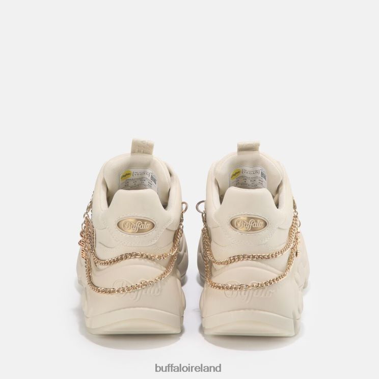 Beige/Gold Buffalo Binary Chain 2.0 Sneaker vegan |Sneakers F06ZHH424 - Image 5