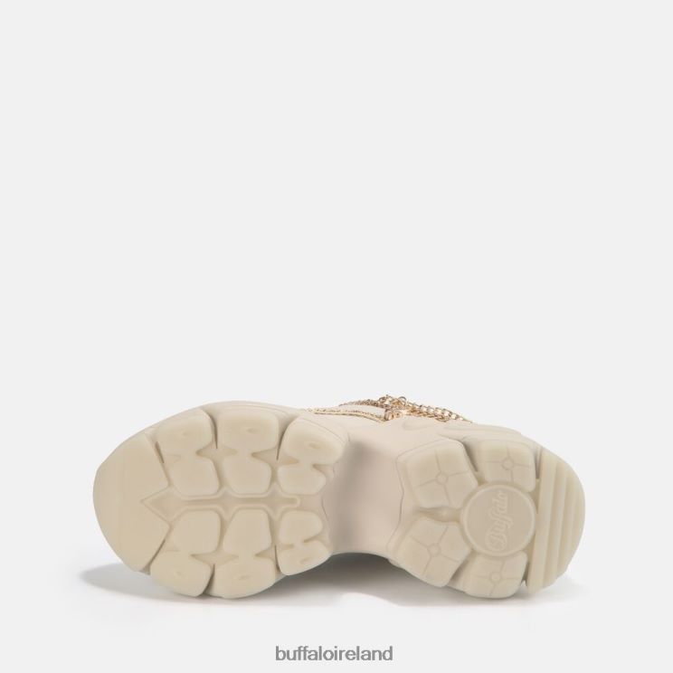 Beige/Gold Buffalo Binary Chain 2.0 Sneaker vegan |Sneakers F06ZHH424 - Image 6