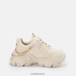 Beige/Gold Buffalo Binary Chain 2.0 Sneaker vegan |Sneakers F06ZHH424 - Image 7