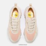 Beige With Peach Buffalo Cld Run Boom Sneaker vegan |Sneakers F06ZHH621 - Image 3