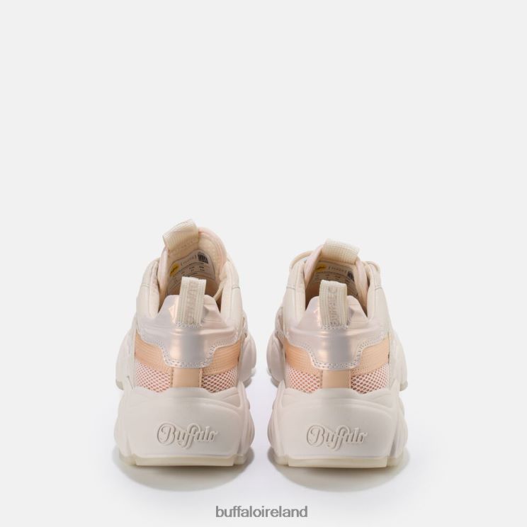 Beige With Peach Buffalo Cld Run Boom Sneaker vegan |Sneakers F06ZHH621 - Image 5