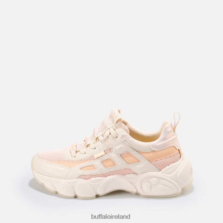 Beige With Peach Buffalo Cld Run Boom Sneaker vegan |Sneakers F06ZHH621 - Image 1