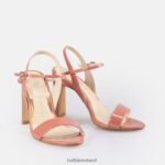 Berry Buffalo Jean Neat heeled sandal vegan |Sandals F06ZHH38 - Image 4