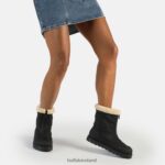Black/Beige Buffalo Eve Puff Boot Boot vegan |Boots F06ZHH305 - Image 2