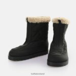 Black/Beige Buffalo Eve Puff Boot Boot vegan |Boots F06ZHH305 - Image 4