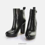 Black Buffalo Amy Zip Ankle-Boot vegan |Boots F06ZHH740 - Image 4