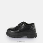 Black Buffalo Aspha Brogue Loafers vegan |Loafers F06ZHH160