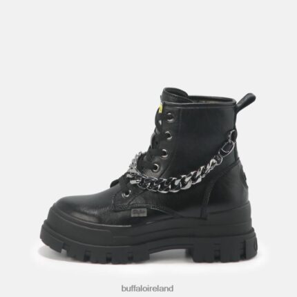 Black Buffalo Aspha Chain Ankle Boot vegan |Boots F06ZHH430