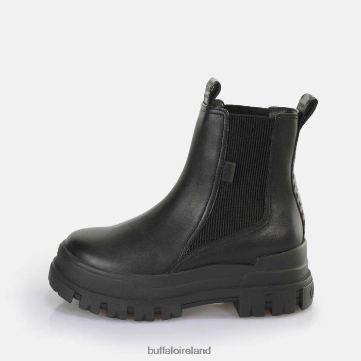 black_buffalo_aspha_chelsea_mid_ankle_boot_vegan_boots_f06zhh481.jpg Black Buffalo Aspha Chelsea mid ankle boot vegan |Boots F06ZHH481 - Image 1
