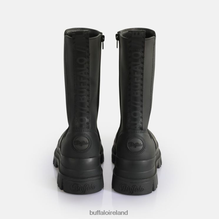 Black Buffalo Aspha CLF Rain Chelsea HI Boot vegan |Boots F06ZHH616 - Image 2