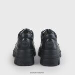 Black Buffalo Aspha CLS Lace up vegan |Sneakers F06ZHH589 - Image 3