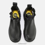 Black Buffalo Aspha Coa Bootie vegan |Boots F06ZHH774 - Image 3