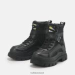 Black Buffalo Aspha Com1 Ankle boot vegan |Boots F06ZHH583 - Image 4