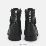 Black Buffalo Aspha Com1 Ankle boot vegan |Boots F06ZHH583 - Image 5