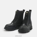 Black Buffalo Aspha Com2 Ankle boot vegan |Boots F06ZHH733 - Image 4