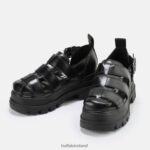 Black Buffalo Aspha FSH sandal vegan |Sandals F06ZHH547 - Image 4