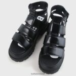 Black Buffalo Aspha GLD platform sandal vegan |Sandals F06ZHH130 - Image 3