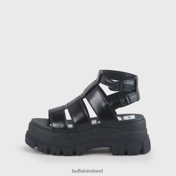 black_buffalo_aspha_gld_platform_sandal_vegan_sandals_f06zhh130.jpg Black Buffalo Aspha GLD platform sandal vegan |Sandals F06ZHH130 - Image 1