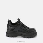 Black Buffalo Aspha HYB Lace up vegan |Sneakers F06ZHH818 - Image 7