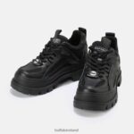 Black Buffalo ASPHA HYB VEGAN NAPPA/MESH |Sneakers F06ZHH417 - Image 4